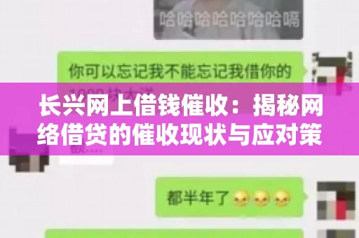 长兴网上借钱催收：揭秘网络借贷的催收现状与应对策略