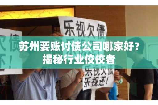 苏州要账讨债公司哪家好？揭秘行业佼佼者