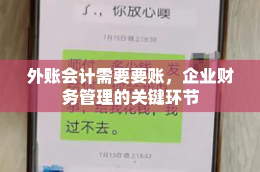 外账会计需要要账,企业财务管理的关键环节 外账会计需要要账,企业财务管理的关键环节