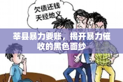 莘县暴力要账，揭开暴力催收的黑色面纱