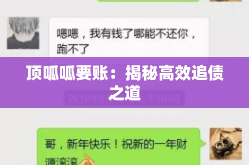 顶呱呱要账：揭秘高效追债之道