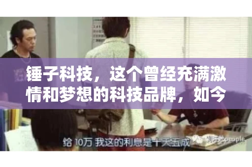 锤子科技，这个曾经充满激情和梦想的科技品牌，如今却陷入了要账的困境。今天，我们就来聊聊锤子科技要账的那些事儿。